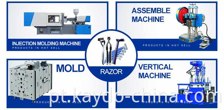 Ningbo Kaydo Razor Fabricantes de molde Profissional Injeção Molde de barbear plástico